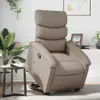 vidaXL Relaxsessel mit Aufstehhilfe Cappuccino-Braun Produktbild-Vorschau 2