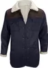 ASKSA Hommes Vintage Veste en daim Chaudement doublée Veste Voir les images du produit 3