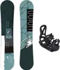 F2 Set Snowboard Junior Union Aqua 110cm + Pipe Bindung S Produktbild-Vorschau 1