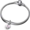 PANDORA Charm Anhänger Mum Heart aus 925er Silber, Opal Produktbild-Vorschau 3