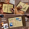 Kunstleder-Tagebuch, Nachfüllbar, VintageTagebuch Produktbild-Vorschau 6