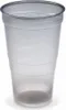 100x Mehrwegbecher Pfandbecher rauch-grau transparent PP Produktbild-Vorschau 1