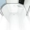 Kombination Badewanne Dusche K55-R01 Duschtempel 100x170 cm Produktbild-Vorschau 7