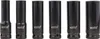 6-tlg. Kraft Schlagschraubernüsse 1/2 Zoll Set 10 - 21 mm Produktbild-Vorschau 4