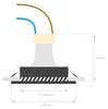 Ledvion lot de 6 spot encastre LED noir RGB dimmable WiFi Voir les images du produit 2