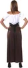A woman is shown from the back wearing a medieval tavern maid costume. Produktbild-Vorschau