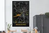 MuchoWow® Poster Ingolstadt - Stadtplan - Gold - Karte - Produktbild-Vorschau 2