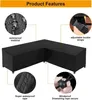 Pokrowiec na meble ogrodowe sofa rattanowa w kształcie Podgląd zdjęcia produktu 3