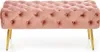 Halmar Gepolsterte Flurbank Athena - rosa / gold Produktbild-Vorschau 3