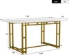 MODFU Marmoroptik Esszimmertisch Esstisch 120x70cm, Produktbild-Vorschau 5