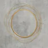 Zrcadlo na zeď HOMCOM, průměr 65 cm, dekorativní zrcadlo s Náhled obrázku produktu 9