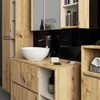 Hängendes Badezimmermöbel-Set VAMI in Artisan Eiche mit Produktbild-Vorschau 6