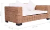 vidaXL Sofa-Set 15-tlg. Natur Rattan -  Sofas Produktbild-Vorschau 9
