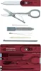 Victorinox SWISSCARD rot transparent Produktbild-Vorschau 13