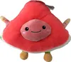 Soma Plüsch-Kissen Melone Wassermelone XXL 20 cm Melon rot Produktbild-Vorschau 1