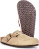 Birkenstock Boston Tobacco Braun Normal Fußbett - Pantoffel Produktbild-Vorschau 23