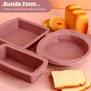 Backform 7-tlg Antihaft Silikon Backformen Set Backzubehör Produktbild-Vorschau 7