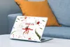 MuchoWow® Laptop Aufkleber Sticker Cover Winter - Rot - Produktbild-Vorschau 4
