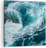 Bild auf Leinwand - Leinwandbild - Wasser Stein Welle - Produktbild-Vorschau 1
