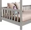 Hausbett NINA aus massiver Kiefer, schönes Montessori Bett Produktbild-Vorschau 4
