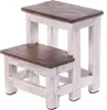 TRITTLEITER "STEP" | 46x37 cm (HxB), Altholz | Tritthocker Produktbild-Vorschau 1
