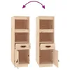 vidaXL Highboard 34x40x108,5 cm Massivholz Kiefer Produktbild-Vorschau 9