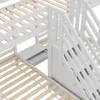 Łóżko na poddaszu Sweiko, 90 x 200 cm, 3 łóżka, drewno Podgląd zdjęcia produktu 17