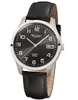 REGENT F932 Herrenuhr Titanuhr mit Lederarmband Produktbild-Vorschau 2