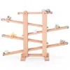 Grande vicolo cieco in legno - scivolo con elementi rotanti Anteprima dell’immagine prodotto 2