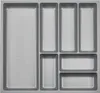 An empty utensil organizer tray with multiple compartments. Produktbild-Vorschau