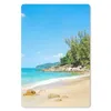MuchoWow® Mauspad Mousepad Strand - Meer - Pflanzen - Produktbild-Vorschau 1