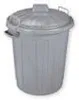 Curver Abfalleimer Oscar Tonne 23 ltr. 45 cm Ø35 cm blau Produktbild-Vorschau 2