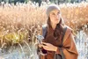 Giesswein Unisex Longbeanie Hohloh mit Rippmuster aus Wolle in schwarz Voir les images du produit