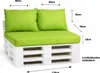 Sada vankúšov na palety 120 x 50 x 10 cm + 2 x 50 x 40 cm – Náhľad obrázku produktu 2