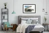 MuchoWow® MuchoWow® Gerahmtes Poster Auto Kuba - Palme Produktbild-Vorschau 7