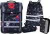 A set of Spider-Man themed school supplies, including a backpack, drawstring bag, pencil case, and pencil case, arranged on a white background. Náhled obrázku produktu