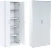 Armadio con scaffali LUCETTE – larghezza 74 cm, bianco Anteprima dell’immagine prodotto 6