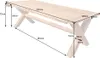 riess-ambiente Wetterfester Gartentisch EMPIRE TEAK 220cm Produktbild-Vorschau 7