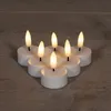 Anna's Collection LED-Teelichter - 6x -weis - 4 x 2 cm Produktbild-Vorschau 4