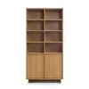 Minimalistisches Regal Hinoki 98 cm mit 2 Türen modernes Produktbild-Vorschau 4