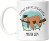 Master 2024 Lizenz Zum Klugscheißen Tasse Weiß Produktbild-Vorschau 1