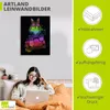 ARTland Leinwandbild Witzige DJ Katze Party Musik Größe: Produktbild-Vorschau 2