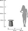 HowHomely | Couchtisch - OTTO1 - Grau - Minimalistisches Produktbild-Vorschau 6