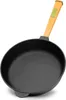Gusseisenpfanne 26cm Gußeisenpfanne 65mm hoch mit Holzgriff Produktbild-Vorschau 1