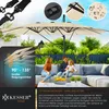 KESSER® Sonnenschirm Doppelsonnenschirm 4,6m x 2,7m | Produktbild-Vorschau 3
