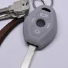 Auto Schlüssel Silikon Schutz Hülle Grau kompatibel mit BMW Produktbild-Vorschau 1