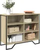 vidaXL Kredens dąb sonoma 91x35,5x74,5 cm Materiał Podgląd zdjęcia produktu 1