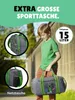 Minecraft Sporttasche für Jungen mit Creeper - Graue Tasche Produktbild-Vorschau 3