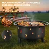 Feuerschale mit Grillrost und Schürhaken, Feuerschalen für Produktbild-Vorschau 3
