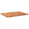 Tischplatte 70x60x2,5 cm Rechteckig Massivholz Akazie Produktbild-Vorschau 2